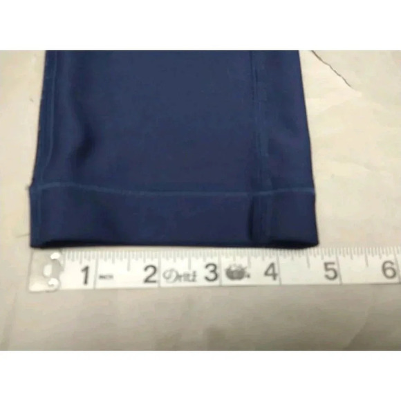 Under Armour Heat Gear Womens Compression Pants Sz Small Navy Stretch Yoga - Picture 4 of 8